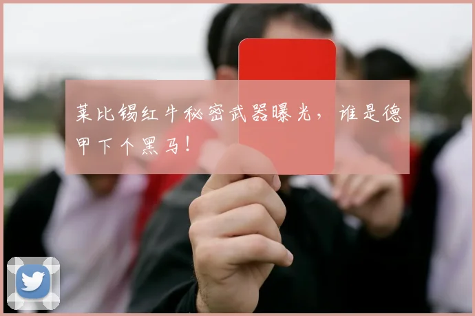 莱比锡红牛秘密武器曝光，谁是德甲下个黑马！